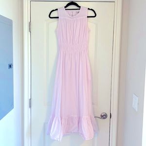 Target Pink Striped Maxi Dress